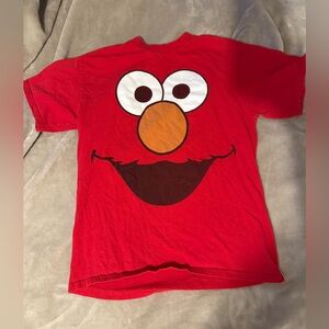 Sesame Street Red Elmo Face T-Shirt